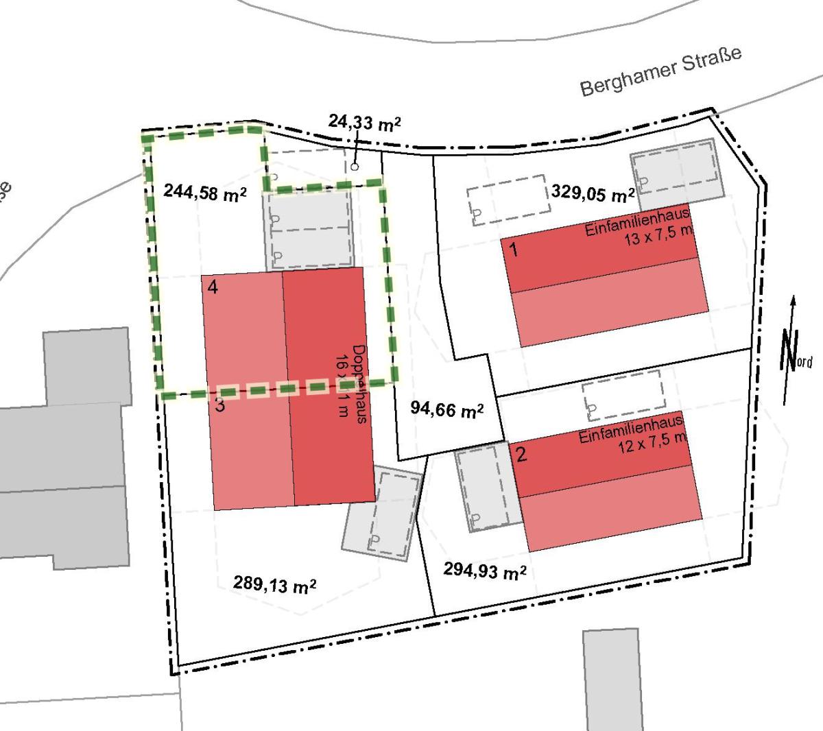 Baugrundstück DHH  4