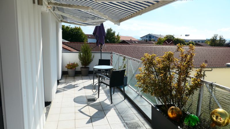Dachterrasse mit Süd/West Ausrichtung