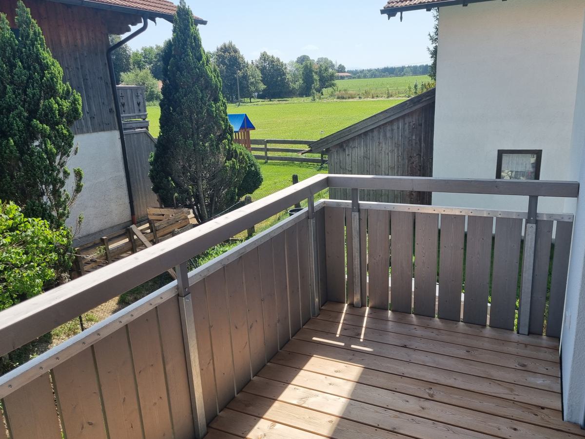 Balkon zur Ostseite 