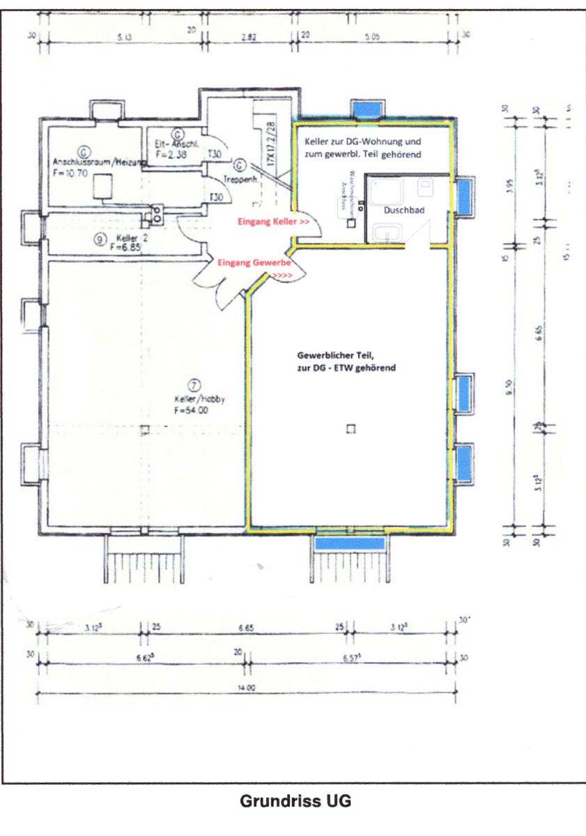 Grundriss UG 
