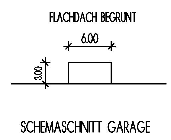 Schnitt Garage RH
