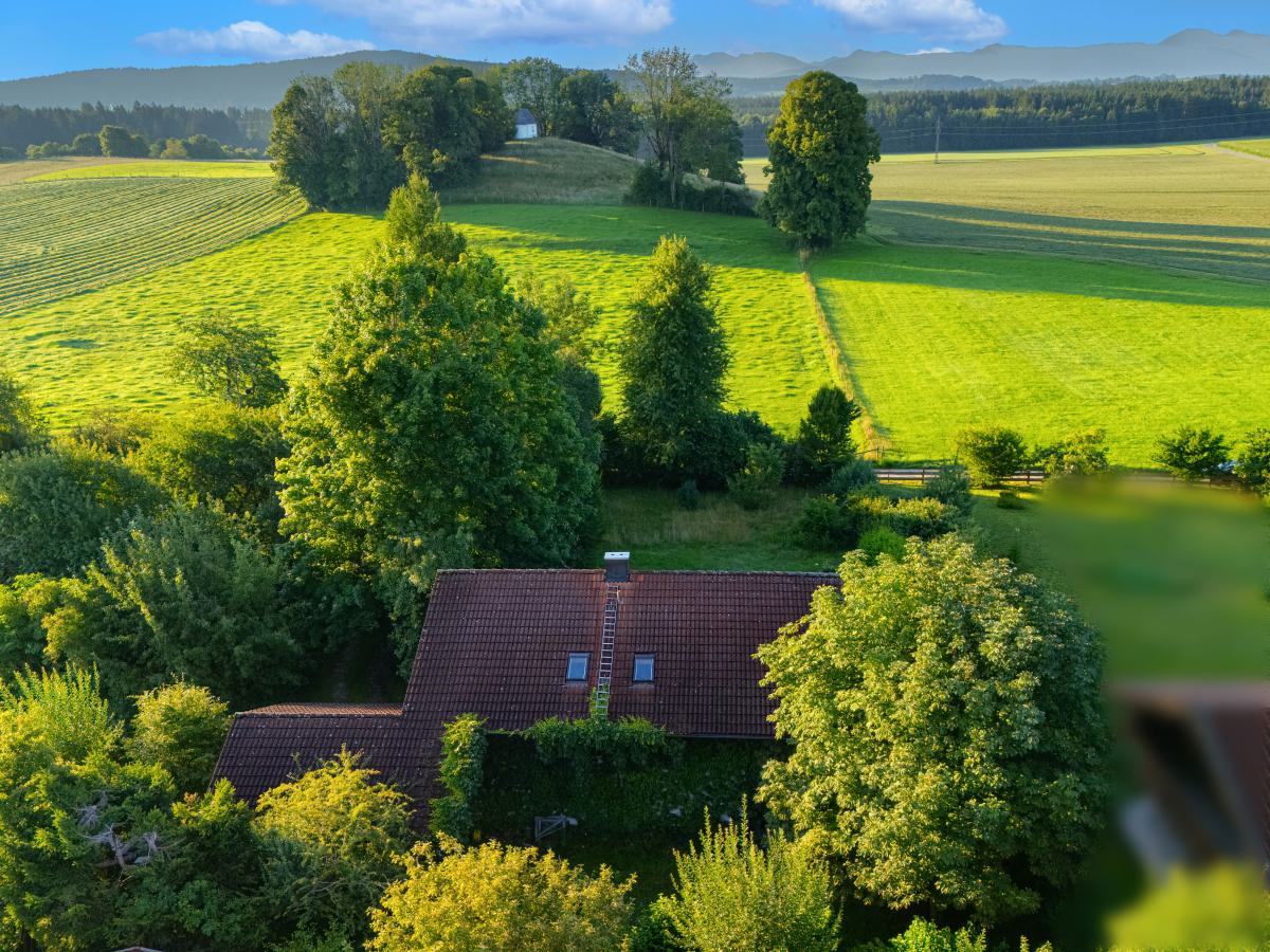 Traumgrundstück mit Alpenblick