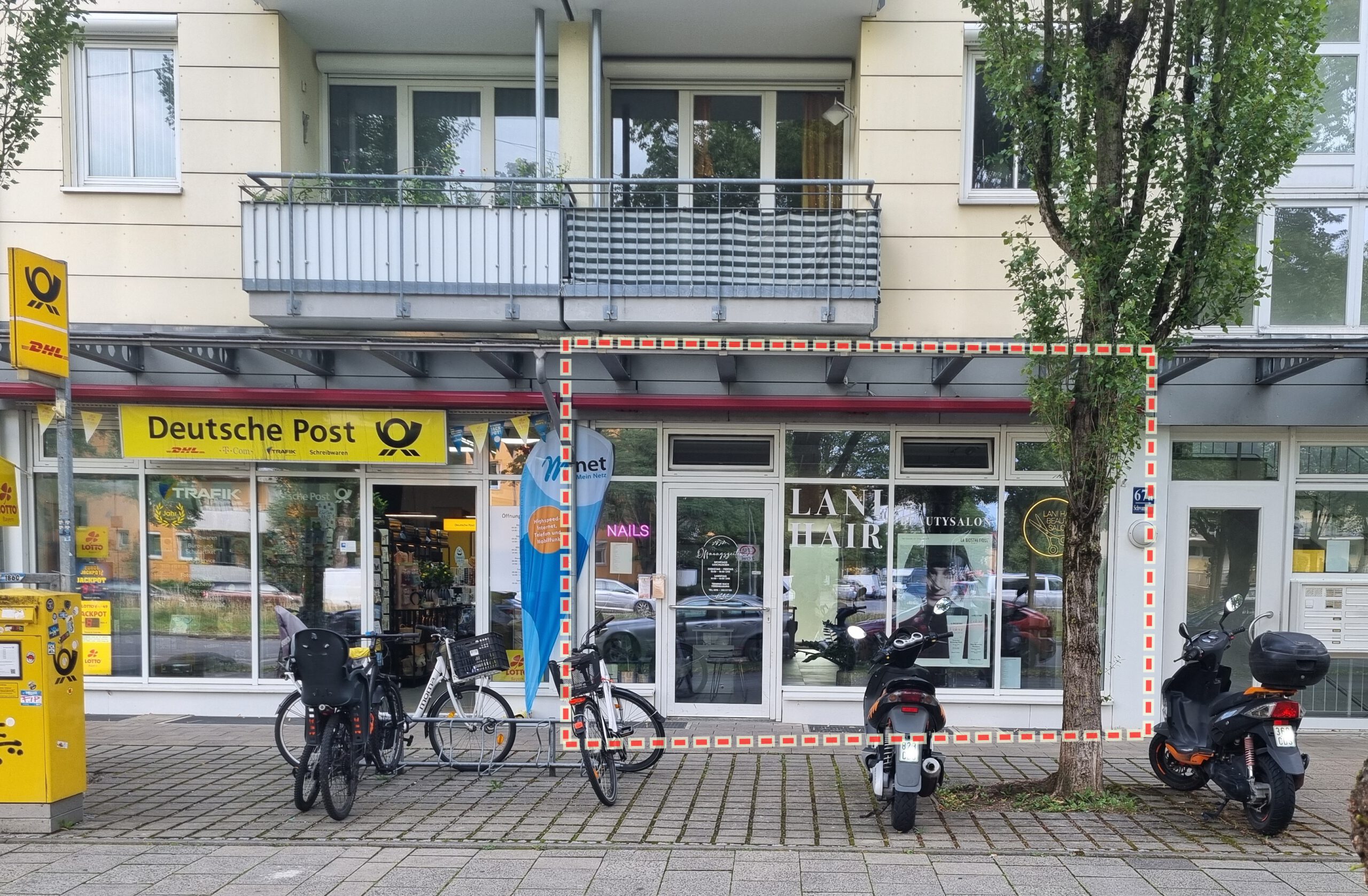 Vermieteter und gut frequentierter Friseursalon  in der "Giesinger Freiheit"