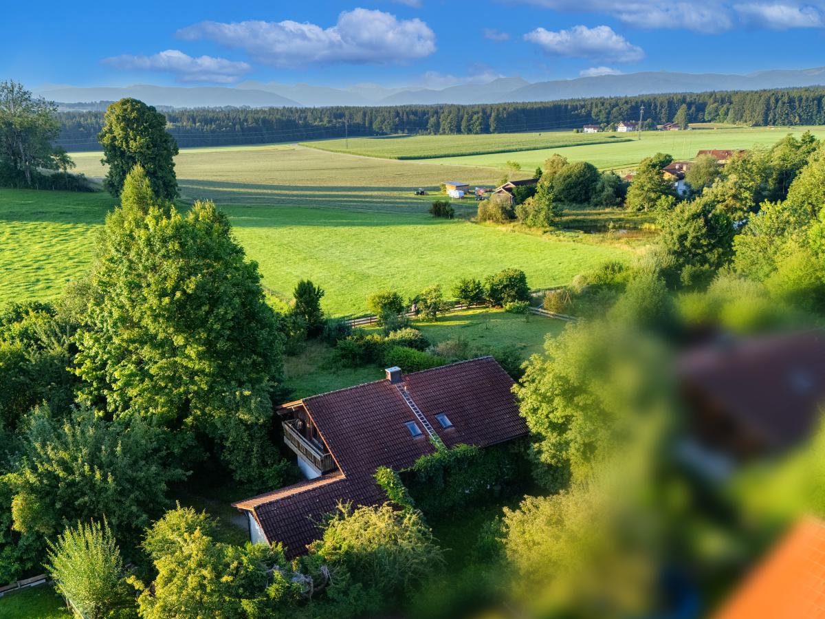 Traumgrundstück mit Alpenblick